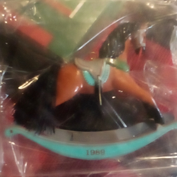 Rocking Horse 1989 Hallmark ornament new in box never displayed - Picture 4 of 6